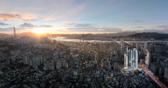 그란츠 리버파크 광역 투시도